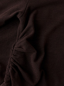 NAME IT Strik Bluse Kendra Hot Fudge